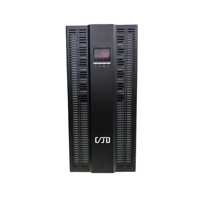 Industry Grade High Frequency Online UPS Pure Sine Wave LCD Display 3ph In/1ph Out EPO/ROO Port Long Backup Power Bank Supply