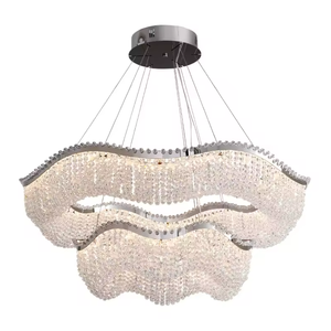 Zèle éclairage suspension lumières boîte de nuit maison lustre en cristal chinois moderne lumière - Product Image 4