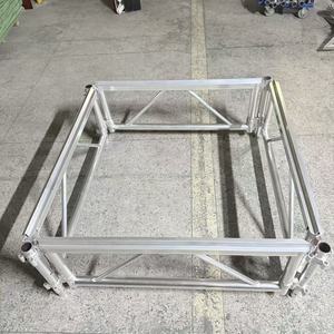 Xách tay hợp kim nhôm mô-đun sân khấu sàn vuông nền tảng giàn có thể điều chỉnh chân cài đặt nhanh chóng 500kg Tải công suất 60cm - Product Image 2