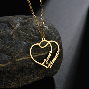 מותאם אישית DIY אישית שם שרשרת תכשיטי שרשרת נירוסטה מותאמת אישית שם שרשרת - Product Image 6