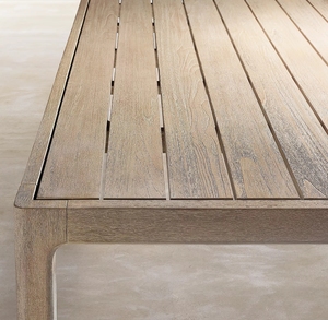 Patio Furniture Modern Style <b>Garden</b> Hotel New Design Solid <b>Teak</b> Wood Outdoor Dining Sets - Product Image 3