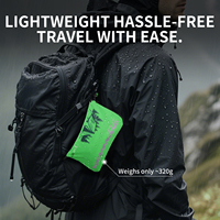 Trousse de premiers secours de poche Xhandle DR-31 ultralégère et durable, verte, en tissu Ripstop imperméable, mini-organisateur médical avec bande réfléchissante