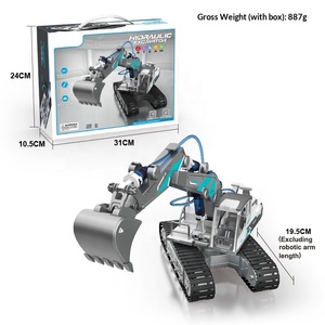 Variedad <span class=keywords><strong>de</strong></span> Juguetes <span class=keywords><strong>de</strong></span> Ensamblaje <span class=keywords><strong>de</strong></span> Ingeniería, Juguetes Educativos STEM para Niños, Excavadora Hidráulica, Bloques <span class=keywords><strong>de</strong></span> Construcción <span class=keywords><strong>de</strong></span> Plástico ABS - Product Image 5