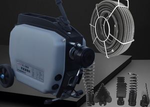 K1650 Expert en nettoyage des égouts – Outil de nettoyage de canalisations municipales de grand diamètre – Équipement spécial haute puissance pour le débouchage des canalisations - Product Image 3