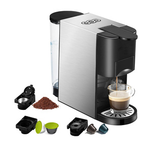 Machine à <span class=keywords><strong>café</strong></span> <span class=keywords><strong>expresso</strong></span> électrique 3 en 1 compatible avec plusieurs capsules de <span class=keywords><strong>café</strong></span> <span class=keywords><strong>moulu</strong></span> <span class=keywords><strong>et</strong></span> <span class=keywords><strong>dosettes</strong></span> ESE pour usage domestique <span class=keywords><strong>et</strong></span> hôtelier - Product Image 6