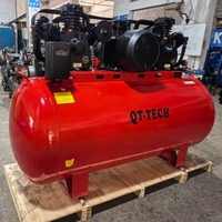 Compresseur à deux pompes 20HP 15KW 10bar, compresseur d'air à piston, réservoir de 1000 litres, compresseur d'air à entraînement par courroie, double pompe