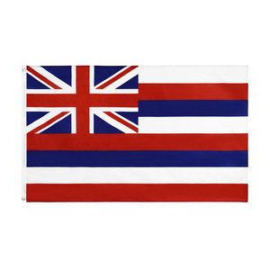 100% Polyester 3 * 5ft <span class=keywords><strong>Drapeau</strong></span> hawaïen des États-Unis avec deux œillets Stock bon marché de la conception emblématique de HAWAII - Product Image 5