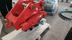 Attache rapide rotative à 360 degrés Soosan SB08 pour excavatrice, coupleur rapide, accessoire de brise-roche hydraulique - Product Image 2