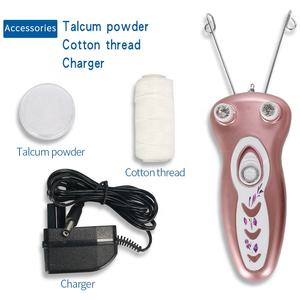 Boxin 6888 di Fabbrica Della Signora rasoio Elettrico Epilatore <span class=keywords><strong>Viso</strong></span> Filo di Cotone Defeather Epilatore Donne Facciale di Rimozione Dei Capelli Macchina - Product Image 6