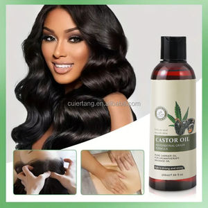 Etiqueta privada 100% Aceite de almendra de ricino de Romero orgánico natural Hombres Mujeres Suero para el cuidado del cuero cabelludo Tratamiento del cabello Aceite para el crecimiento - Product Image 2