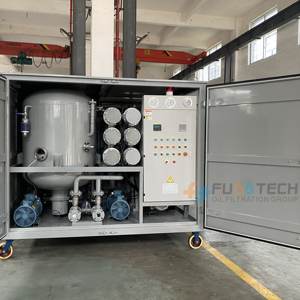 Machine de filtration d'huile usagée en Chine ZYD-3BY transformateur de vide à Double étage/purificateur d'huile isolante 3000 L/H - Product Image 2