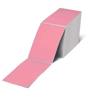 Étiquettes d'expédition emballées par flexographie prune 500 feuilles Étiquettes d'<span class=keywords><strong>adresse</strong></span> postale de taille 4x6 avec adhésif fort pour un usage express - Product Image 1