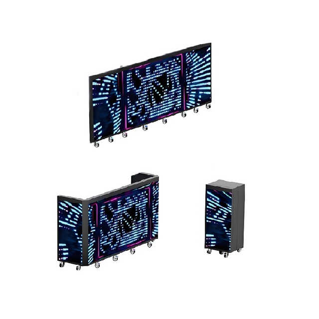 Portable 6-Foldable LED Screen High Brightness Flicker Free LED Display for Stage Party Show