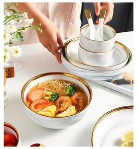 Européenne-Style Marbré Phnom Penh En Céramique Ensemble De Vaisselle - Product Image 2