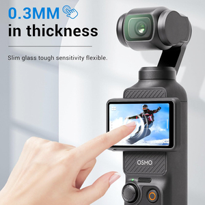 Protection d'écran pour DJI OSMO Pocket 3 4, <span class=keywords><strong>film</strong></span> d'affichage LCD, verre trempé <span class=keywords><strong>ultra</strong></span> HD 9H, protection d'objectif de caméra - Product Image 6