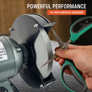 Amoladora <span class=keywords><strong>de</strong></span> Banco Eléctrica Portátil <span class=keywords><strong>de</strong></span> Grado Industrial con 1 Año <span class=keywords><strong>de</strong></span> Garantía, Fabricada en China - Product Image 2