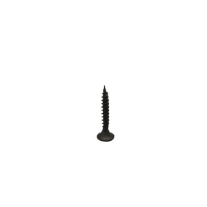 Tornillo Autorroscante Galvanizado de Precio de Fábrica 3.5x25mm, Tornillo Negro 6X1 con Cabeza de Trompeta, Rosca Fina Phillips para Paneles de Yeso - Product Image 1