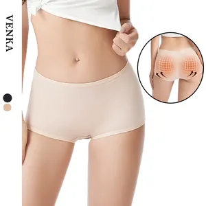 Everbellus Women Padded Panties Butt Hip Enhancer Briefs Seamless