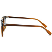 19214 Monture de lunettes en acétate de haute qualité, nouvelle collection, multicolore, personnalisable, tendance, pour petits visages, unisexe, avec verres