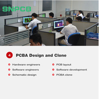 Produsen Papan PCB Berkualitas Tinggi, Mini CNC LED SMD PCB SNPCB Merek Ternama, Multi-Layer Ketebalan 0.2-4mm, Finishing Permukaan HASL