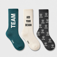 Chaussettes unisexes personnalisées avec couleur et logo, chaussettes en coton tricoté de haute qualité, confortables pour le sport et l'usage quotidien, saison automne