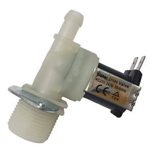 Válvula Solenoide <span class=keywords><strong>Whirlpool</strong></span> 326008945 para <span class=keywords><strong>Lavadora</strong></span> Electrolux 59505157, Mabe 323B2149P001, LG WM-12225FD (G3/4''*12mm) - Product Image 1