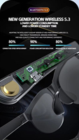 Gafas Inteligentes Xg88pro a Precio de Fábrica, Gafas de Sol Inalámbricas con Bluetooth, Micrófono y Altavoces Integrados, Asistente de Voz, Carga Magnética