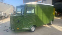 Camion de restauration rapide Citroën Food Trailer pour Hamburger BBQ Café & Hot Dog Traiteur Personnalisable