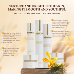 Serie de Cuidado de la Piel Blanqueadora ODM Cosmética con Logotipo Personalizado, Extracto de Gentiana, Tecnología de Siete Capas para Aclarar la Piel, Herbal Patentada - Product Image 3