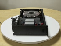 Amplificateur de puissance sonore stéréo 400Wx2 de haute qualité alimentation AC à coque métallique d'impédance active/passive 8/4ohm