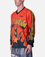 Tontons personnalisé blanc descente course maillot VTT maillot Dirt Bike moto t-shirts maillot hommes à manches longues vêtements