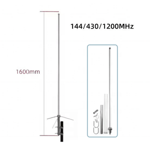 เสาอากาศสถานีฐานภายนอก X5000 1.6 เมตร 144/430/1200MHz แบบไตรแบนด์ ออมนิ ไฟเบอร์กลาส - Product Image 3