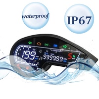 Harga Terbaik pengukur bensin digital motor meter jam odometer tachometer untuk Honda Bros NXR 150 NXR150 XR150 XR 150