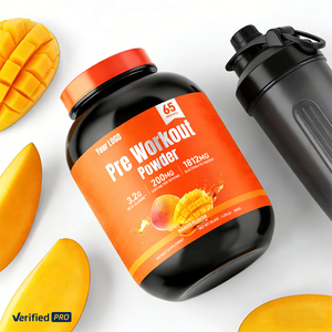 Poudre pré-entraînement OEM/TBG Energy Boost avec bêta-alanine, caféine et matrice d'électrolytes pour l'endurance et la croissance musculaire des adultes - Product Image 2