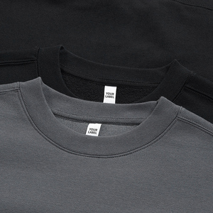 Sweat-shirts et sweats à capuche pour hommes, doublure polaire, grande taille, 405 GSM, hiver, OEM, impression de logo personnalisée à la demande - Product Image 5