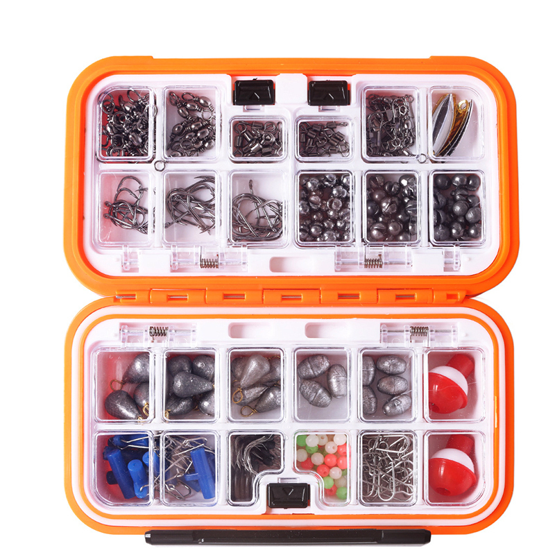 Carbon Steel 254pcs Premium Fishing Gear