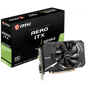 Tarjeta Gráfica para Juegos GeForce GTX 1660 Ti AERO ITX 6G OC Usada, Compatible con TECNOLOGÍA G-SYNC para Computadora MINI ITX GTX 1660 Ti 6G Usada - Product Image 1
