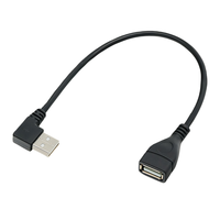 Échantillon Gratuit Câble de Charge USB 2.0 Mâle-Ampoule (A) vers Femelle (A) Personnalisé avec Gaine en PVC et Blindage Tressé pour Appareil Photo et Ordinateur
