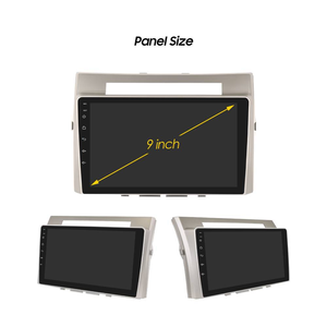 9 "Android 12 Sistema coche Radio <span class=keywords><strong>Multimedia</strong></span> reproductor de vídeo GPS Navi estéreo Auto incorporado Carplay para Toyota <span class=keywords><strong>Corolla</strong></span> <span class=keywords><strong>Verso</strong></span> 2006-2008 - Product Image 5