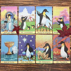 出厂价定制盒装肯定卡牌金箔塔罗牌和神谕牌带图案高品质艺术纸 - Product Image 4