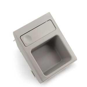 Juego de cajas de almacenamiento para portavasos de coche, para Bmw Serie 3 E46, pila central de plástico gris, multifuncional - Product Image 3