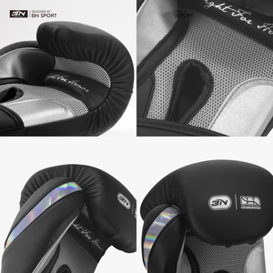 Gants de boxe personnalisés BN, équipement de gym pour adultes, gants d'entraînement MMA, gants de boxe et d'arts martiaux - Product Image 4