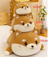 Nouveau Grand Chien Mignon En Peluche Jouet Doux Coton Animal En Peluche Oreiller Brodé Corgi Jouets avec Doublure En Maille pour Soulager Le Stress