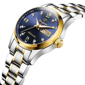 女士品牌豪华自动手表女士礼品高品质不锈钢进口机芯女士手表手表