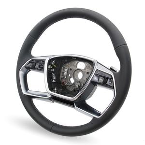 Volant en cuir de haute qualité pour Audi A8 A6 C7 S3 8V A3 <span class=keywords><strong>RS6</strong></span> S3 A5 S5 Q7 B6 - Product Image 1