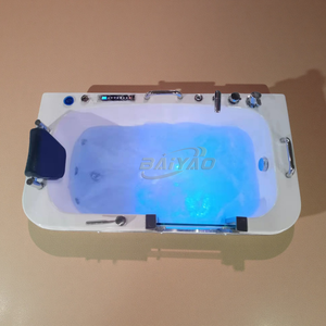 <span class=keywords><strong>Baignoire</strong></span> Jacuzzi Acrylique pour 1 <span class=keywords><strong>Personne</strong></span>, Bain de Massage Intérieur avec Coussins et Accessoires pour Personnes Âgées et Handicapées - Product Image 3