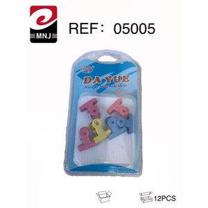 Da Yue Colorful Little Clips 12Pcs For Hair Styling - Product Image 3