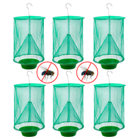 Produits antiparasitaires Piège à mouches suspendu Dispositif volant de jardinage Pièges réutilisables Tueur Protection de l'environnement