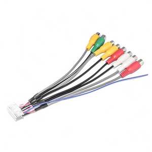 Arnés de cableado automotriz de conector de radio Android CA AUX con adaptador de enchufe <span class=keywords><strong>RCA</strong></span> - Product Image 4