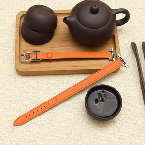 Bracelets en cuir de 20 <span class=keywords><strong>mm</strong></span> pour Huawei Fit 4 Pro Double Tour H Buckle 46 <span class=keywords><strong>mm</strong></span> 42 <span class=keywords><strong>mm</strong></span> 49 <span class=keywords><strong>mm</strong></span> Bracelet Ceinture de poignet pour <span class=keywords><strong>Apple</strong></span> <span class=keywords><strong>Watch</strong></span> Ultra 3 - Product Image 1